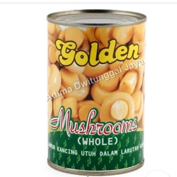 Jamur Kancing / Mushroom Whole Golden 425 gr