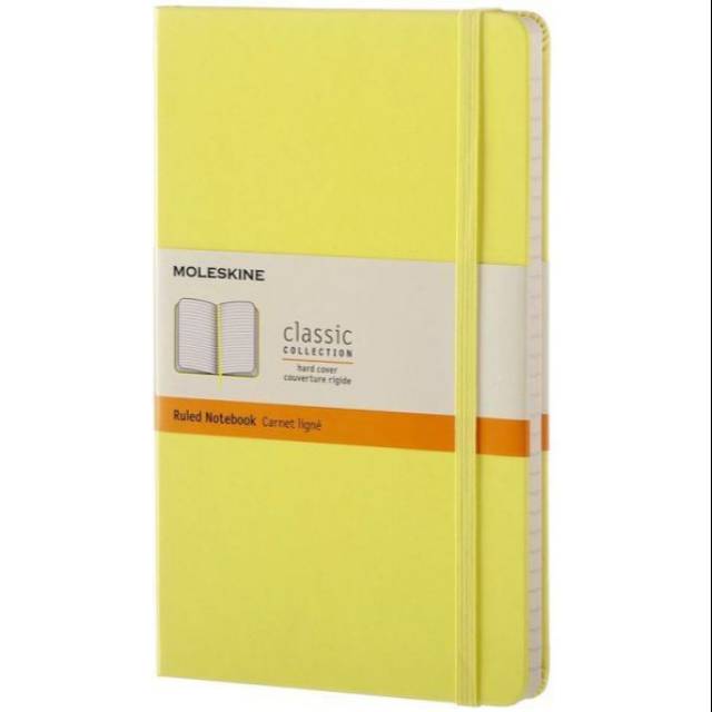 

Moleskine Ruled Notebook Classic Collection Yellow