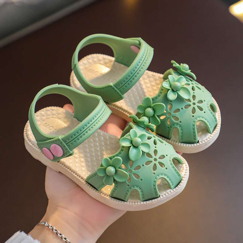 plazababyku THREE SUNFLOWER 668 Sandal Anak Perempuan Bahan Karet Model Lucu 2-6 Tahun