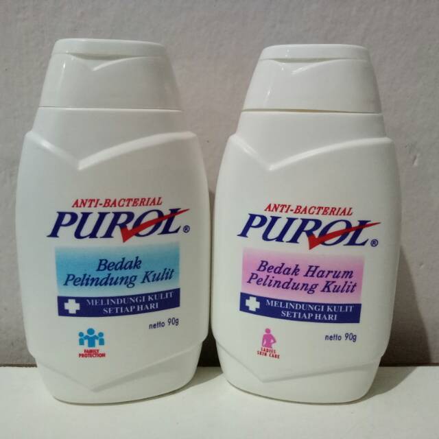 PUROL BEDAK ANTIBAKTERI PINK/BIRU 90GGRAM