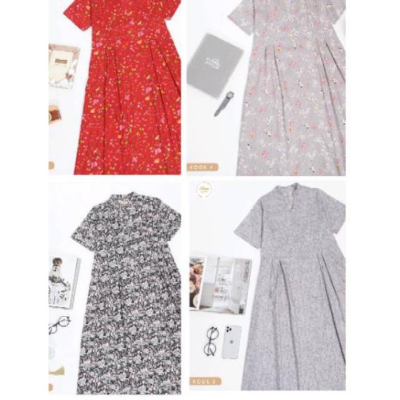 Bagus - READY STOCK - HOMEDRESS SERIES B By Dhiya official