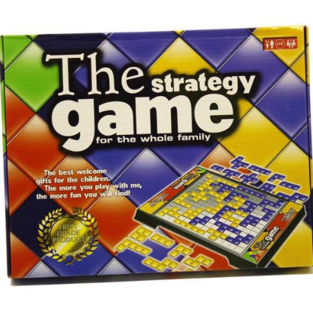 BLOKUS STRATEGY GAME / permainan keluarga family games puzzle board