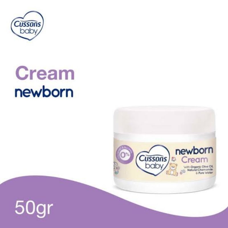 Cussons Baby Newborn Cream 50g - Cusson Baby New Born Krim - Krim Bayi