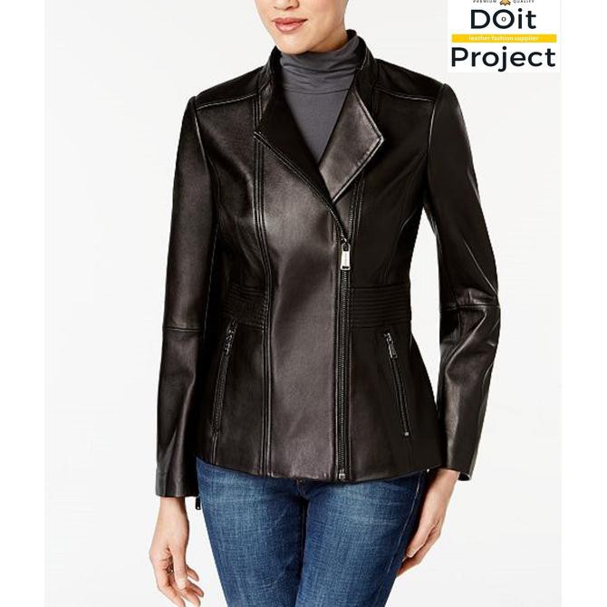 Promo  Jaket Kulit Wanita Pria Remaja Anak Kecil Premium Jaket Kulit Klein Biker Berkualitas &