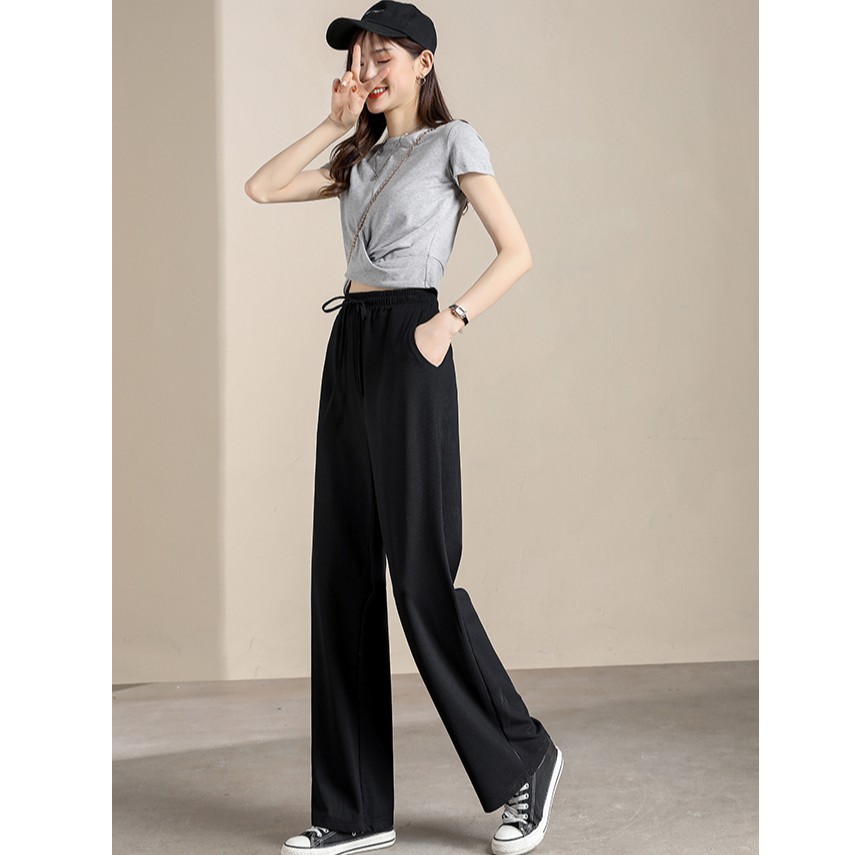 kulot highwaist Celana panjang wanita Celana highwaist wanita Wide leg pants