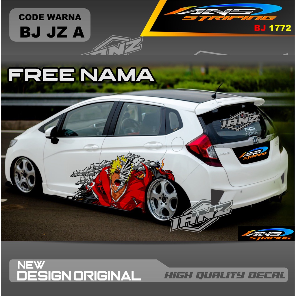 VARIASI STIKER MOBIL AYLA AGYA AVANZA SWIFT YARIS / STIKER MOBIL DECAL MOBIL / STIKER VARIASI MOBIL AGYA AYLA JAZZ SITI CITY / DECAL STIKER MOBIL