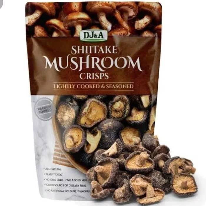 

Beautywearr - Dj&A Shiitake Mushroom Crisps Snack Australia Snek Sehat Jamur Shitake