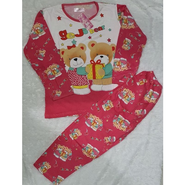 Pyama PP spandek tebal import remaja MOTIF RANDOM