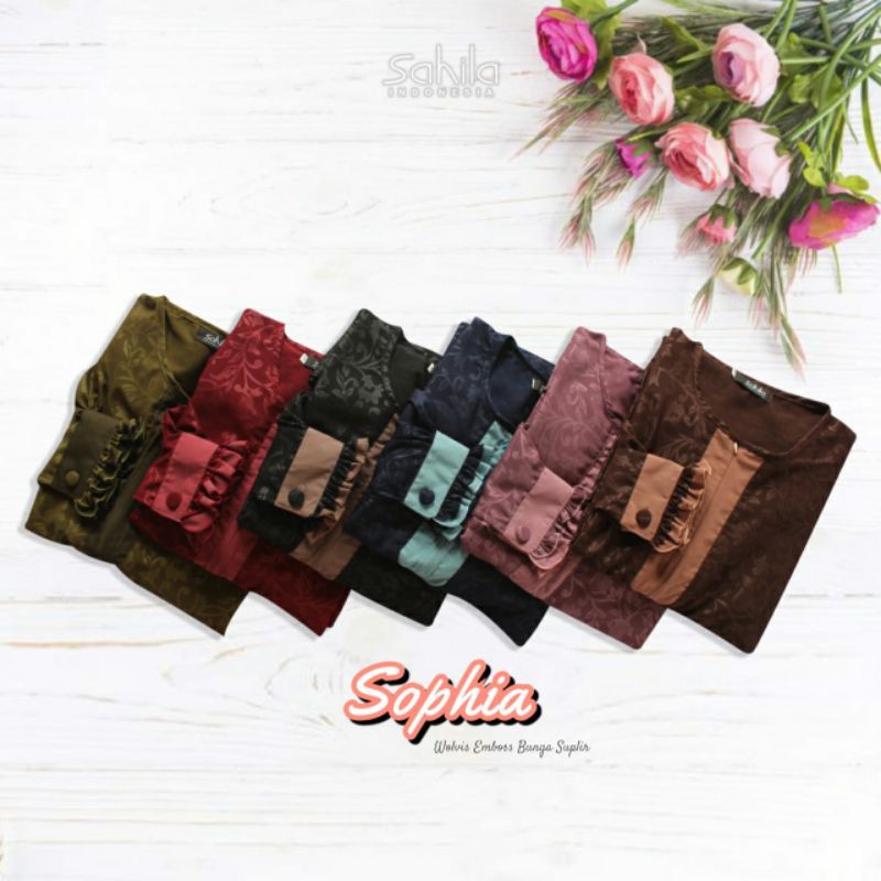 SOPHIA EMBOSS BY SAHILA INDONESIA