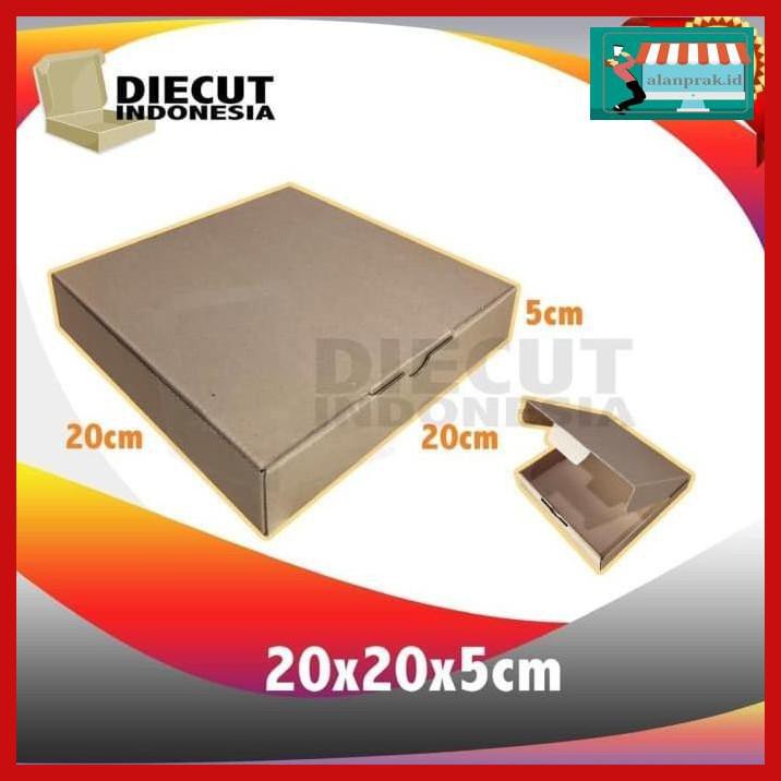 

4Rsd65E- Kardus Box Pizza Karton Diecut Uk 20X20X5 Ty6Rt65-