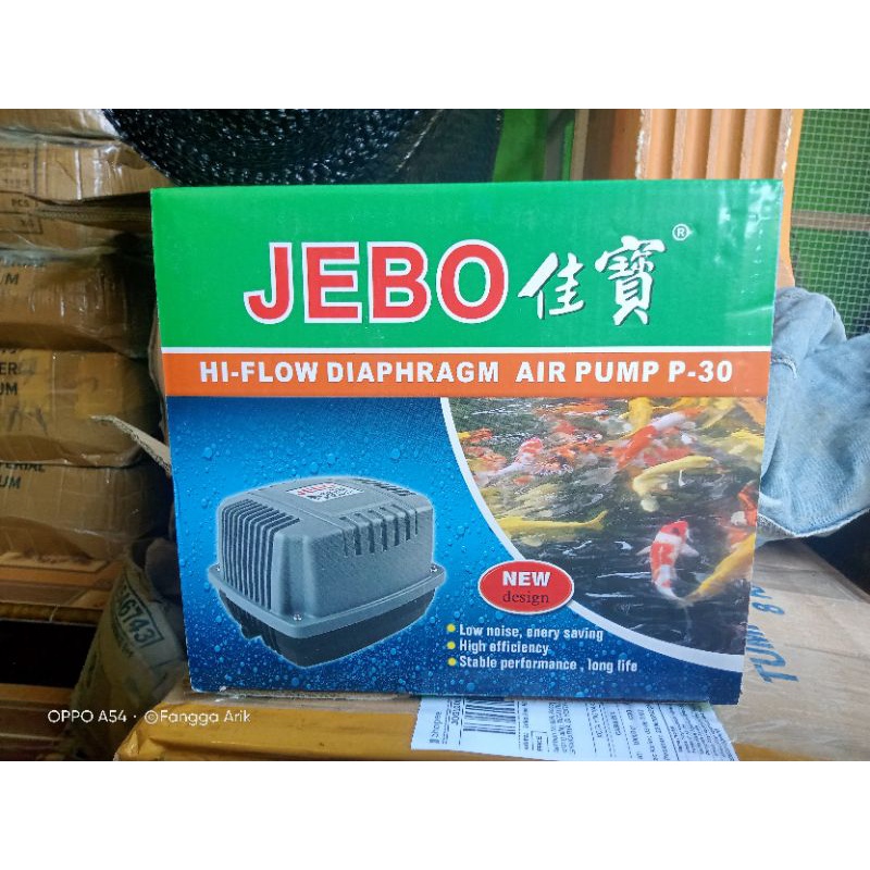 termurah aerator jebo p30 / pompa udara jebo p30