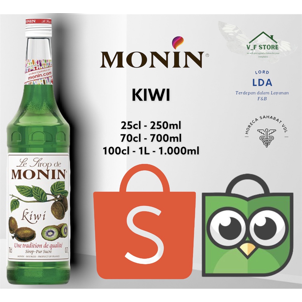 

Syrup Monin Kiwi 70cl-700ml