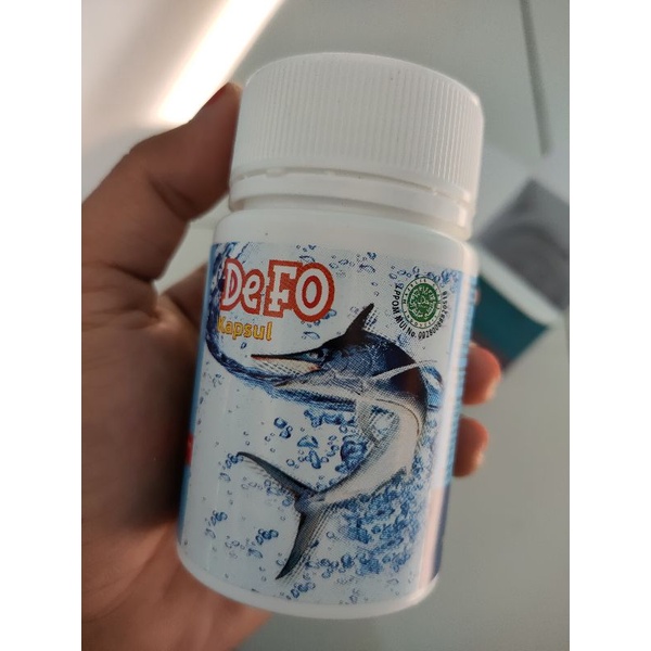 Defo Minyak Ikan Kapsul EPA dan DHA