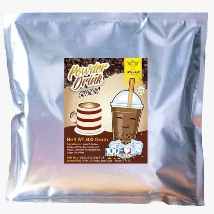 

BUBUK CAPUCINO 500GR TERLARIS