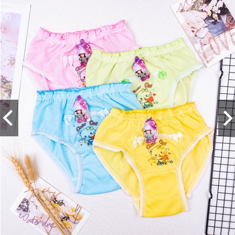 CELANA DALAM ANAK BABY CEWEK RENDA STIKER PRINCESS | CD ANAK CEWEK KANTONG DEPAN BANYAK MOTIF | UNDIES ANAK