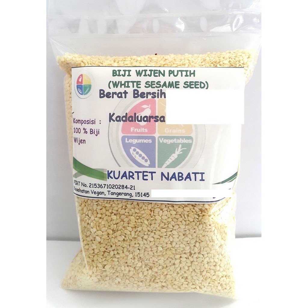 

1000gr KN Roasted Wijen Putih / White Sesame Seeds Oven - Sangrai