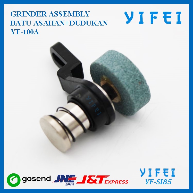 GRINDER ASSEMBLY YIFEI YF-S185/BATU ASAHAN+DUDUKAN YF-100A