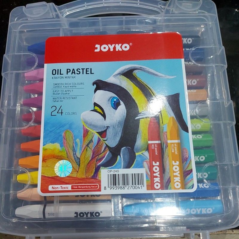 

joyko oil pastel 24 colors krayon minyak