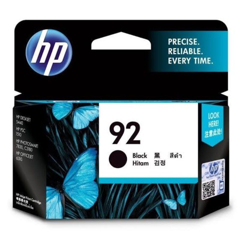 tinta cartridge hp 92 black original for 5440, D4160HP PSC
1510
HP Photosmart