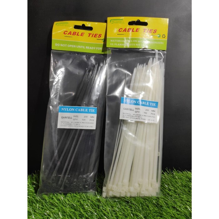 Kabel Ties GARFIELL Nylon Tebal 400 mm Pengikat Warna