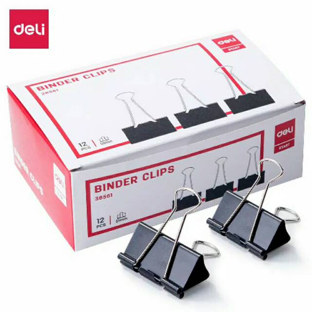 BINDER CLIPS DELI 260