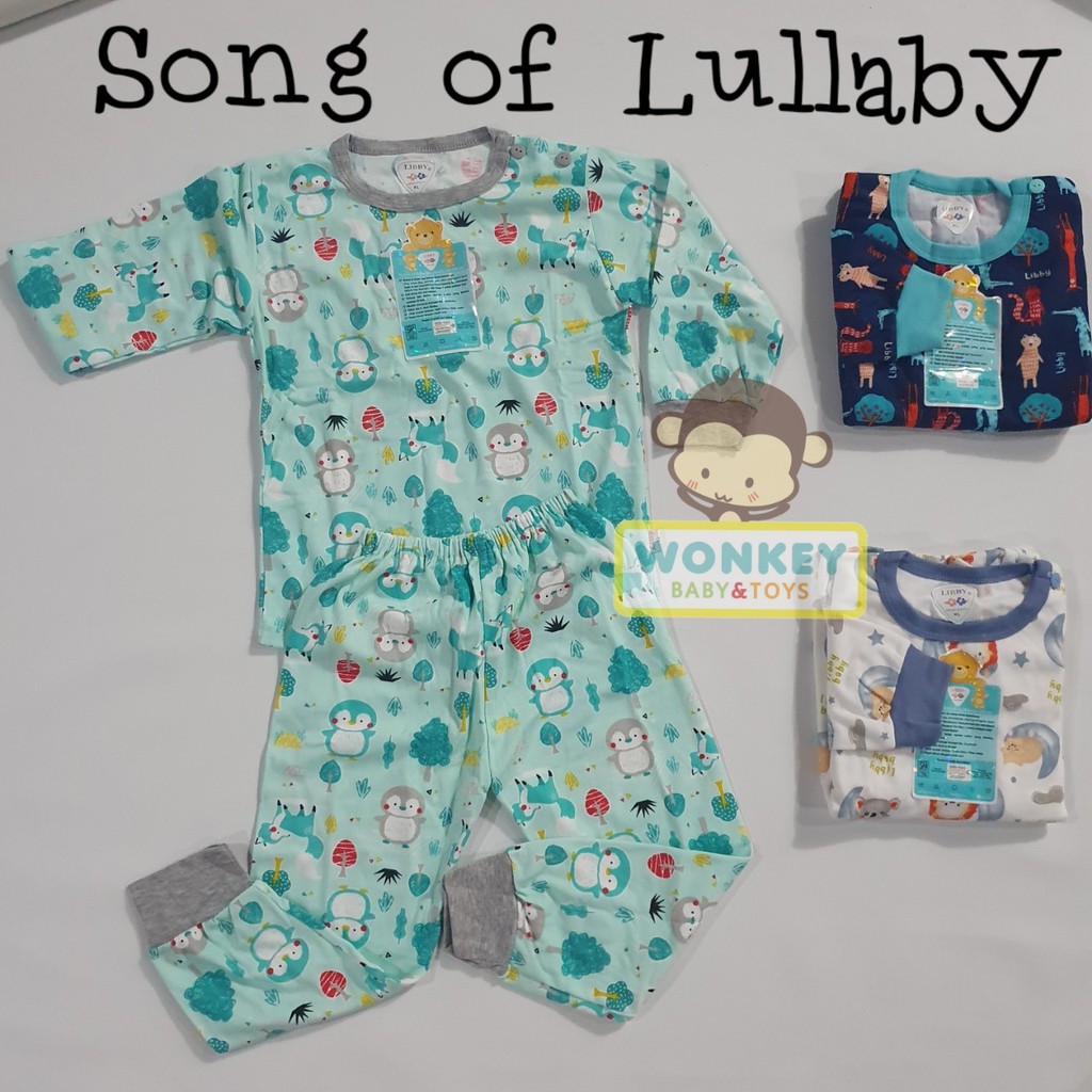 Libby Setelan Oblong Panjang motif isi 3 pasang Ukuran SML Besar