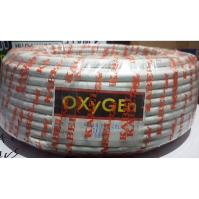 Kabel Listrik Oxygen 2x1,5 50Meter Kawat / Kabel Tembaga