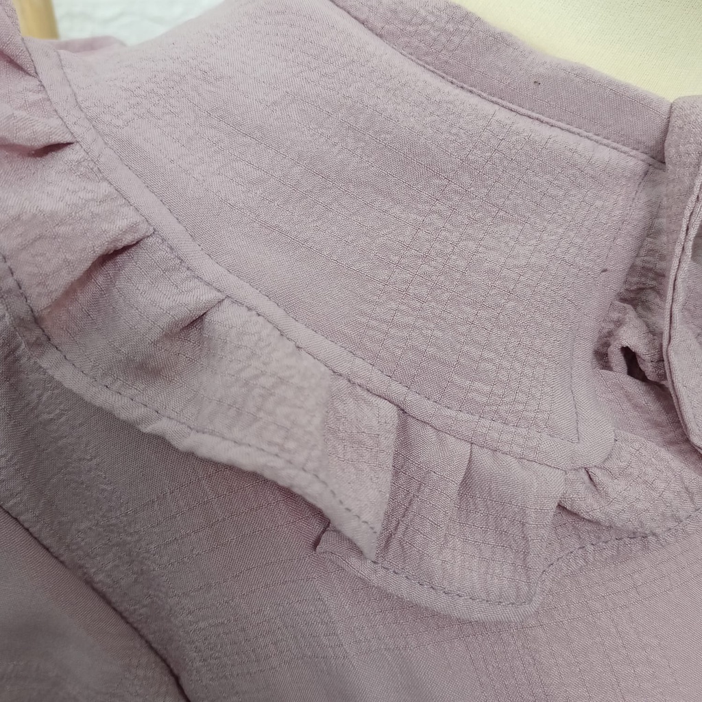 One Set Pakaian Wanita Outer - Set Wanita Bahan Cringkel Adem - One Set Muslim Kekinian - Baju Wanita Terbaru Cringkel - Baju Dewasa Jumbo Bahan Adem Tidak Menerawang - Baju One Set Wanita Dewasa Terbaru
