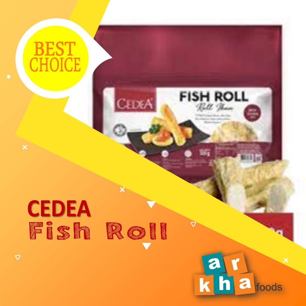 

Cedea Fish Roll Ikan 1kg / 500gr / 250gr / Cedea Fishroll Frozen Food