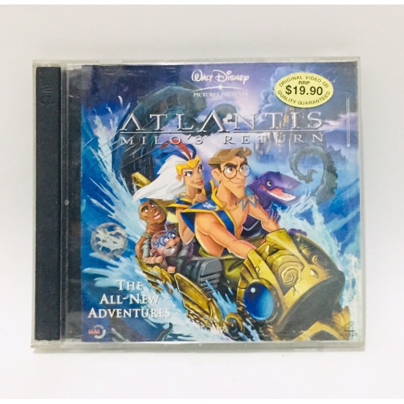 Vcd film kartun Atlantis