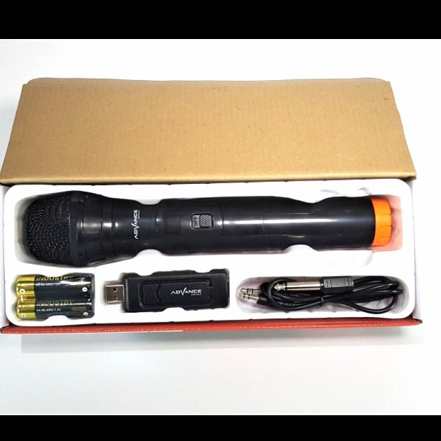 Advance MIC-101 Microphone Wireless Tanpa Kabel / Microphone Karaoke