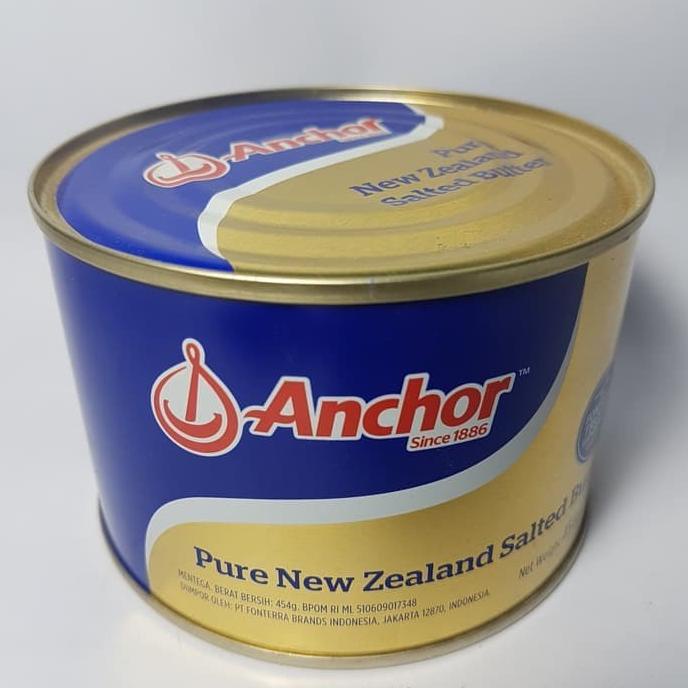 

Anchor Salted Butter 454gr / mentega asin kaleng anchor bakernbar99 Buru Order