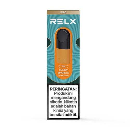 RELX Infinity Pod Pro - Sunny Sparkle / Orange Soda. 1 Pack isi 2 Pods