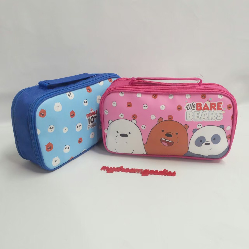 

PENSIL CASE 2IN1/ TAS ULTAH / SOUVENIR PROMOSI / POUCH SKINCARE / AQIQAH / TASYAKURAN / MANYUE