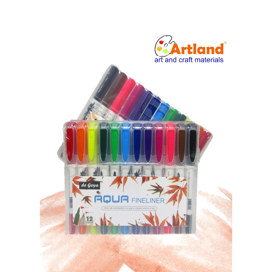 

De Goya Aqua Fineliner Marker 12pc