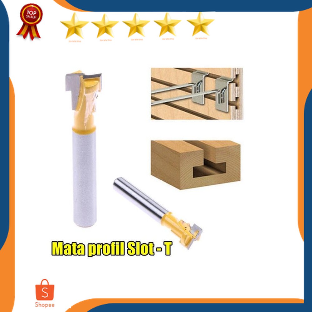 Limited Edition mata profil T Slot 12mm As 6mm mata router trimmer slot T