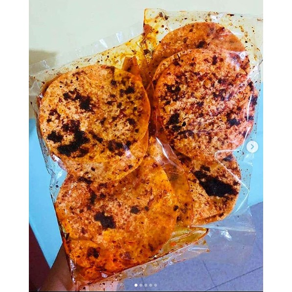 

Keripik Opak Pedas Khas Selatpanjang 100% Homemade