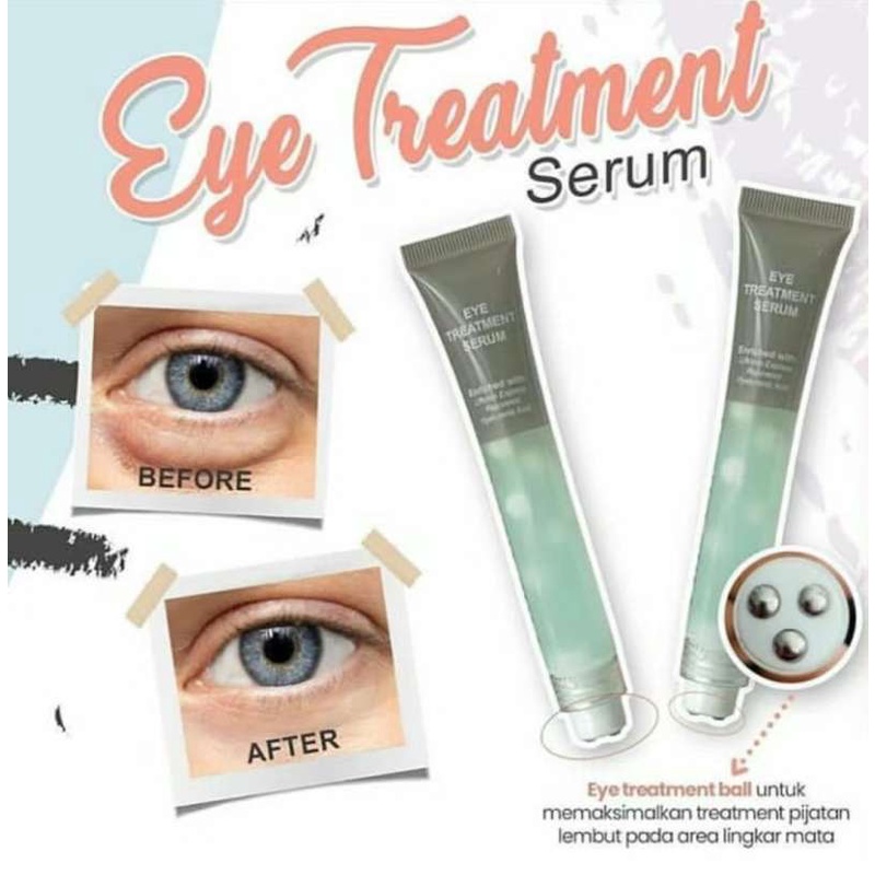 MS GLOW EYE TREATMENT SERUM / EYE CREAM MS GLOW