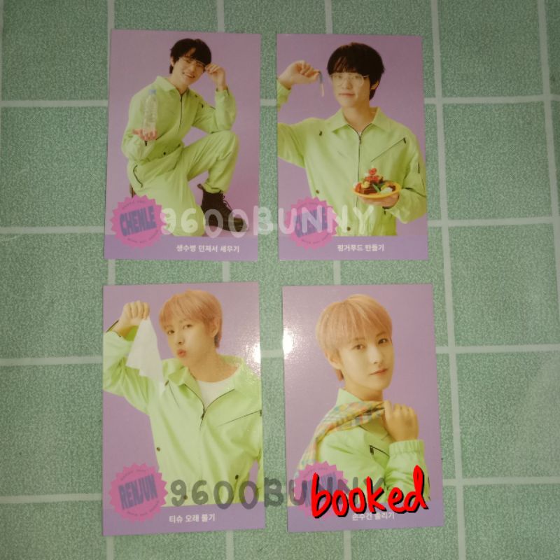 WTS RENJUN CHENLE NCT DREAM SG21 GAMECARD