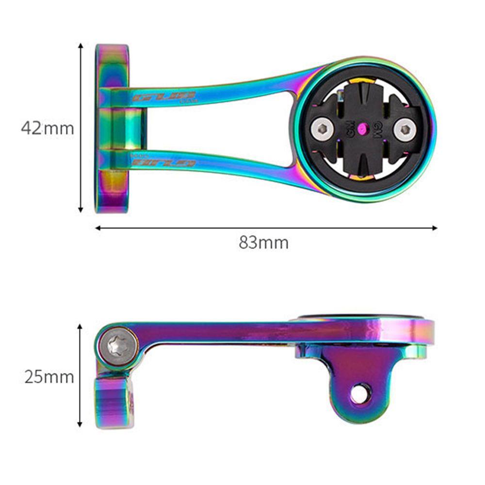 Lanfy GUB 696dudukan Komputer Sepeda Sepeda Jalan Aksesoris Cyclokomputer Mount Stand Speedometer Stang Mount Miring Adjustable Stem Mount Dudukan Stang Sepeda