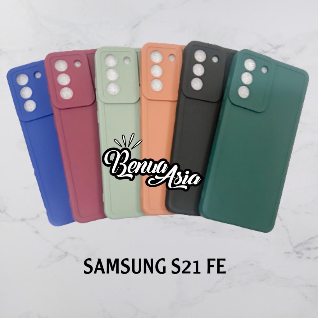 SOFTCASE PRO CAMERA SAMSUNG S21 FE MACARON - FA