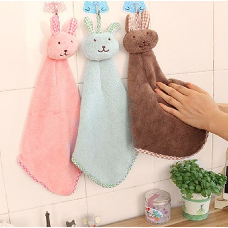 Hand Towel Kelinci Lap Tangan Motif Bintang Rabbit