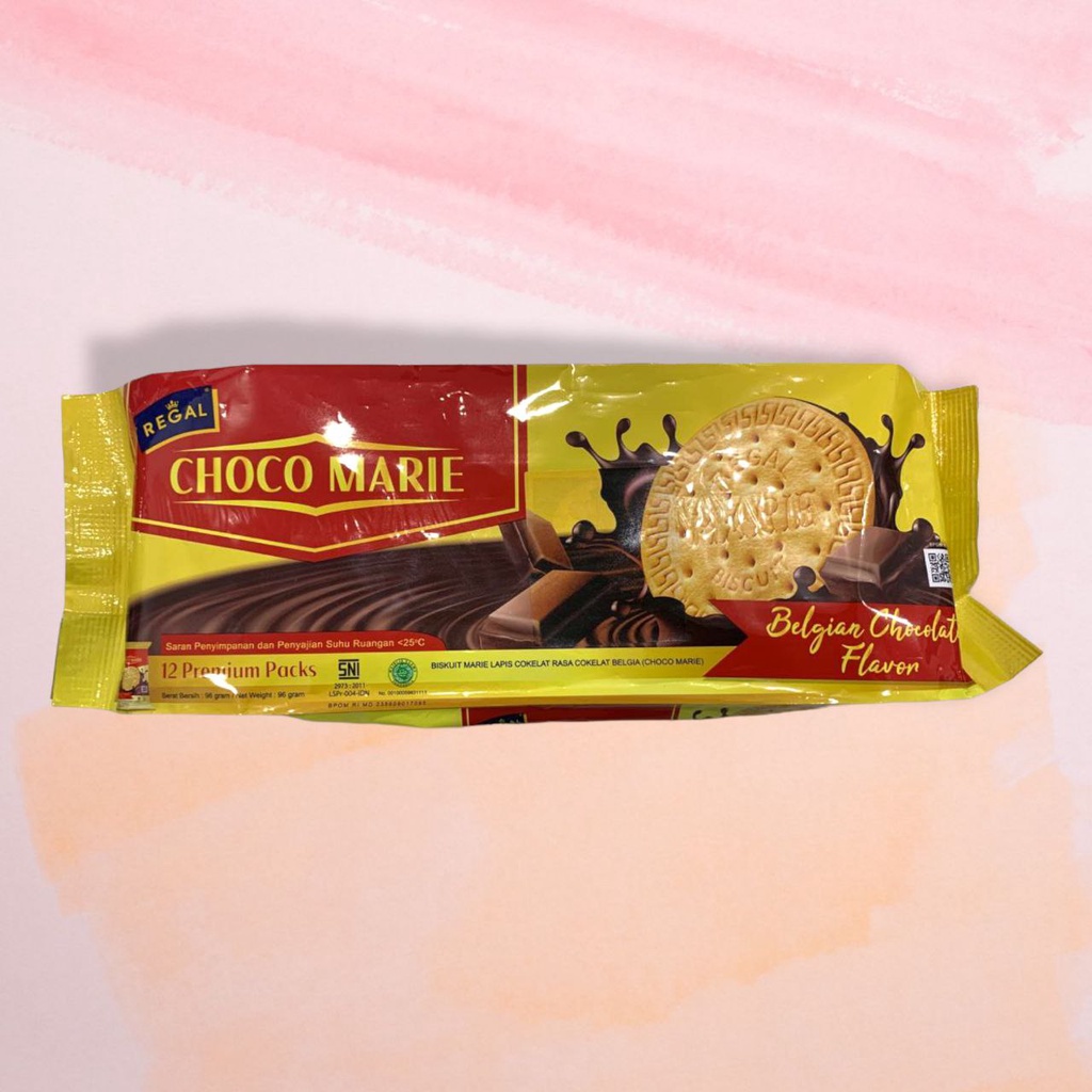 

REGAL CHOCO MARIE BELGIAN CHOCOLATE FLAVOR 12 PREMIUM PACKS 96g