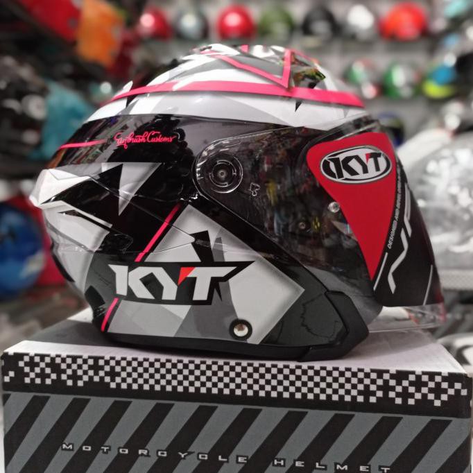 HELM KYT NFJ ALIEX ESPARGARO 2018 ORIGINAL KYT TERMURAH