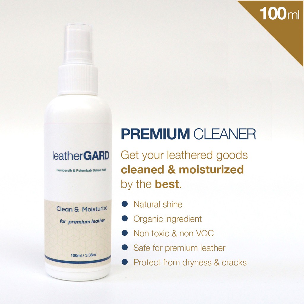

TEVO Leather Guard Pembersih, Pengkilap & Pelindung Premium Leather & Vynil Clean & Moisturize