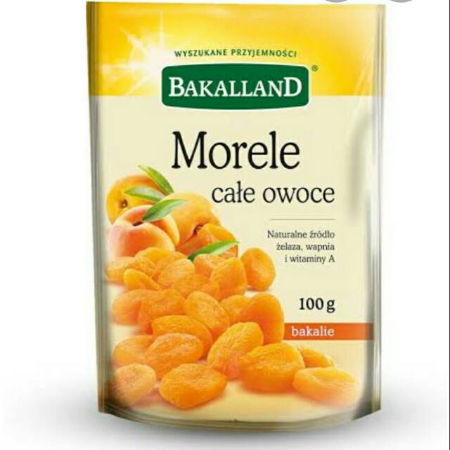 

Bakalland Morele buah peach kering 100 gr