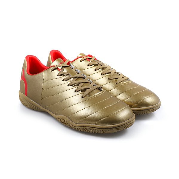Solusi sepatu futsal ortuseight cygnus in gold red new 2020 Diskon