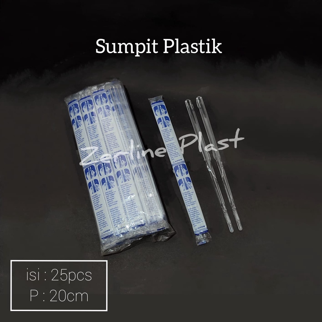 Sumpit Plastik H/B @25pcs