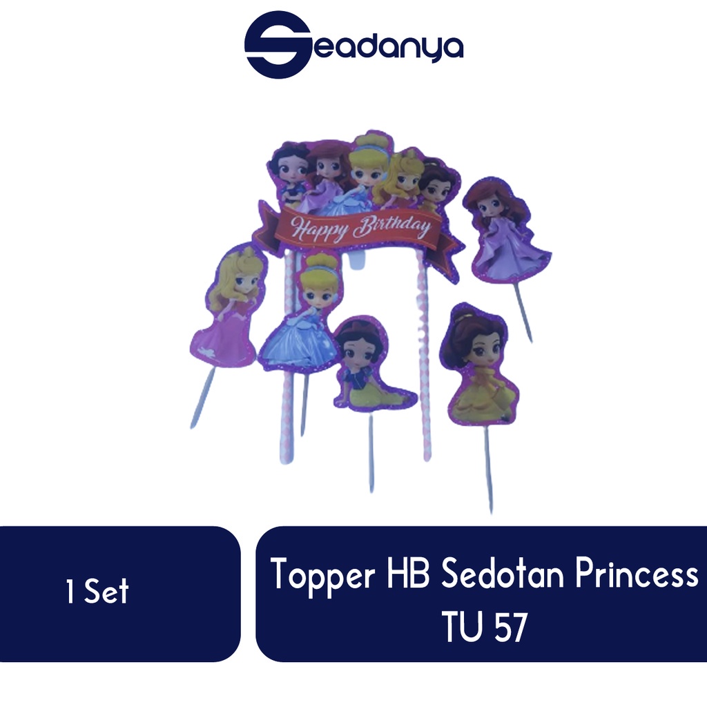 

Topper HB Sedotan Princess TU 57/Topper Princess/Aksesoris Kue Tart/Hiasan Kue Ulang Tahun/Hiasan Cake/Aksesoris Cake/Pernak Pernik Pesta