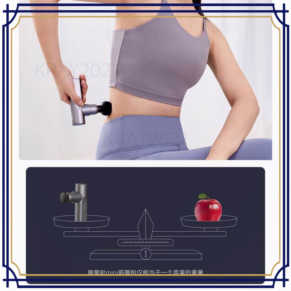 Alat Pijat Elektrik Mini Pocket Massage Gun Deep Massage HT331